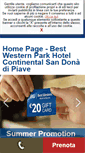 Mobile Screenshot of parkhotelcontinental.it